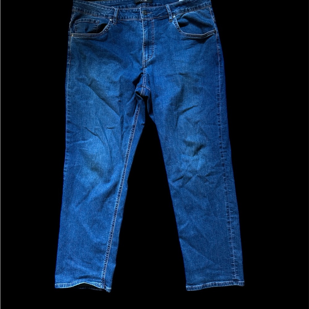 Joe’s Jeans- Blue Relaxed Fit Jeans with Natural Fading